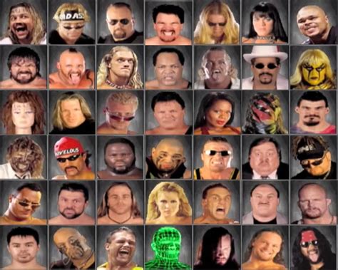 wwf attitude roster.